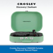Crosley Discovery CR8009B Portable Bluetooth Record Player