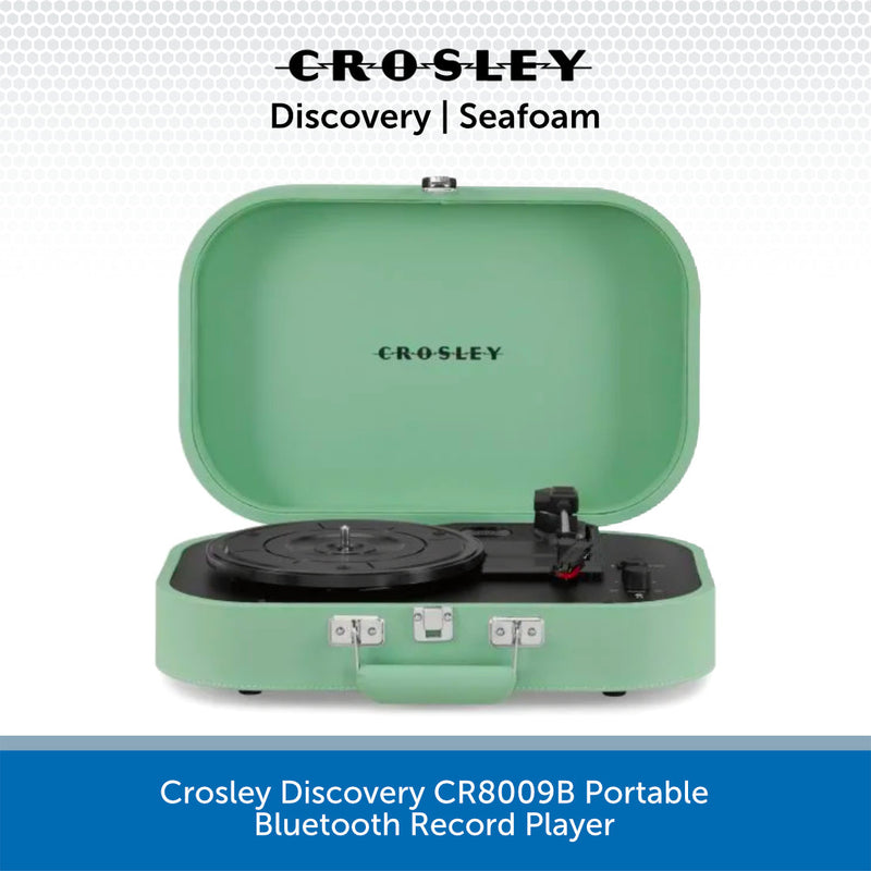 Crosley Discovery CR8009B Portable Bluetooth Record Player