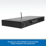 Omnitronic DJP-900NET Internet/DAB Radio Amplifier with Bluetooth
