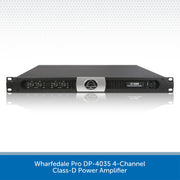 Wharfedale Pro DP-4035 4-Channel Class-D Power Amplifier