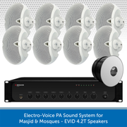 Electro-Voice PA Sound System for Masjid & Mosques - EVID 4.2T Speakers