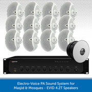 Electro-Voice PA Sound System for Masjid & Mosques - EVID 4.2T Speakers