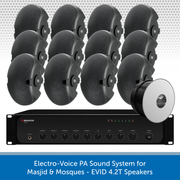 Electro-Voice PA Sound System for Masjid & Mosques - EVID 4.2T Speakers