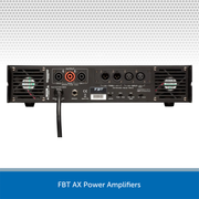 FBT AX 3000 2-Channel Power Amplifier, 2 x 1500W, 4-8 Ohms