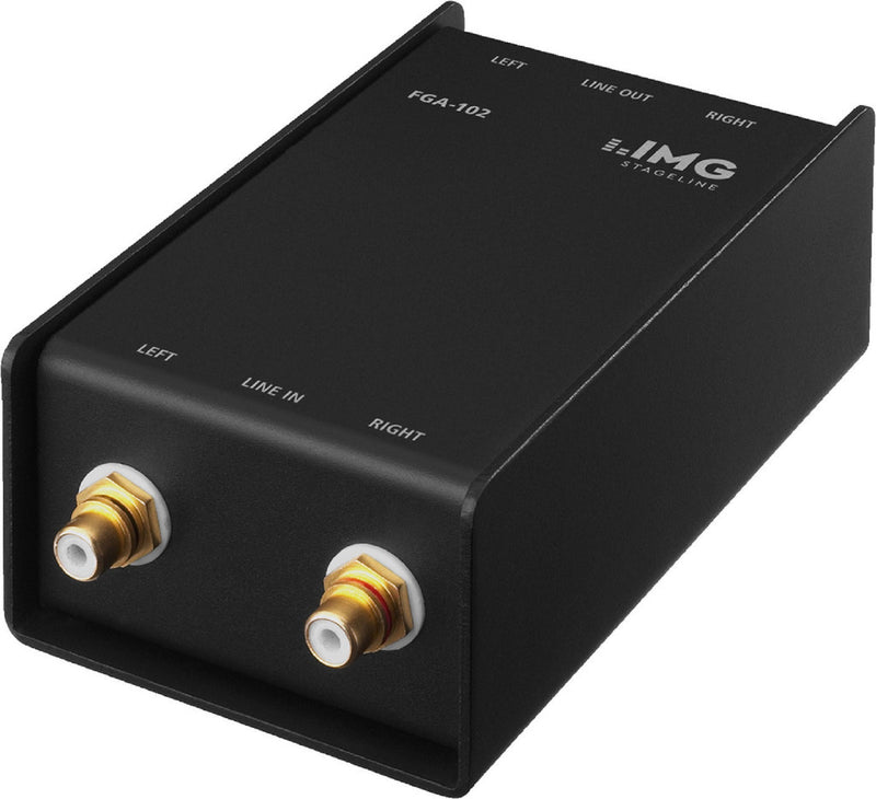 IMG Stageline FGA-102 Unbalanced Stereo Line Transformer / Hum Destroyer