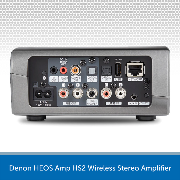 Denon HEOS Link HS2 Wireless Pre-Amplifier | Audio Volt Denon HEOS Link HS2 Wireless Pre-Amplifier | Audio Volt