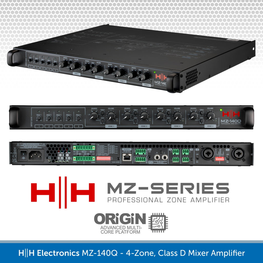 Multi-Zone Amplifiers for Commercial Audio | Audio Volt