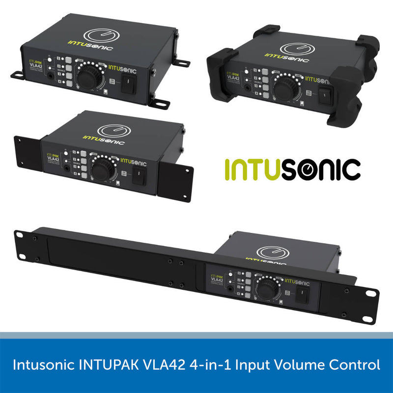 Intusonic INTUPAK VLA42 4-in-1 Input Volume Control