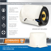 Lithe Audio In-Ceiling Speaker, Fire Hood 250