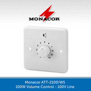 Monacor ATT-2100/WS 100W Volume Control - 100V Line