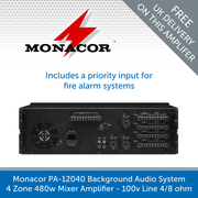Monacor PA-12040 Back