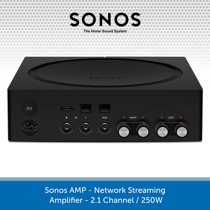 Sonos AMP | WiFi Streaming Amplifier, 2.1 Channel, 250W | Audio Volt Sonos AMP | WiFi Streaming Amplifier, 2.1 Channel, 250W | Audio Volt