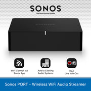 Sonos Port Black - Wireless Network Audio Streamer