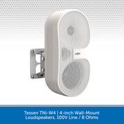 Tessen TNi-W4 | 4-inch Wall-Mount Loudspeakers, 100V Line / 8 Ohms