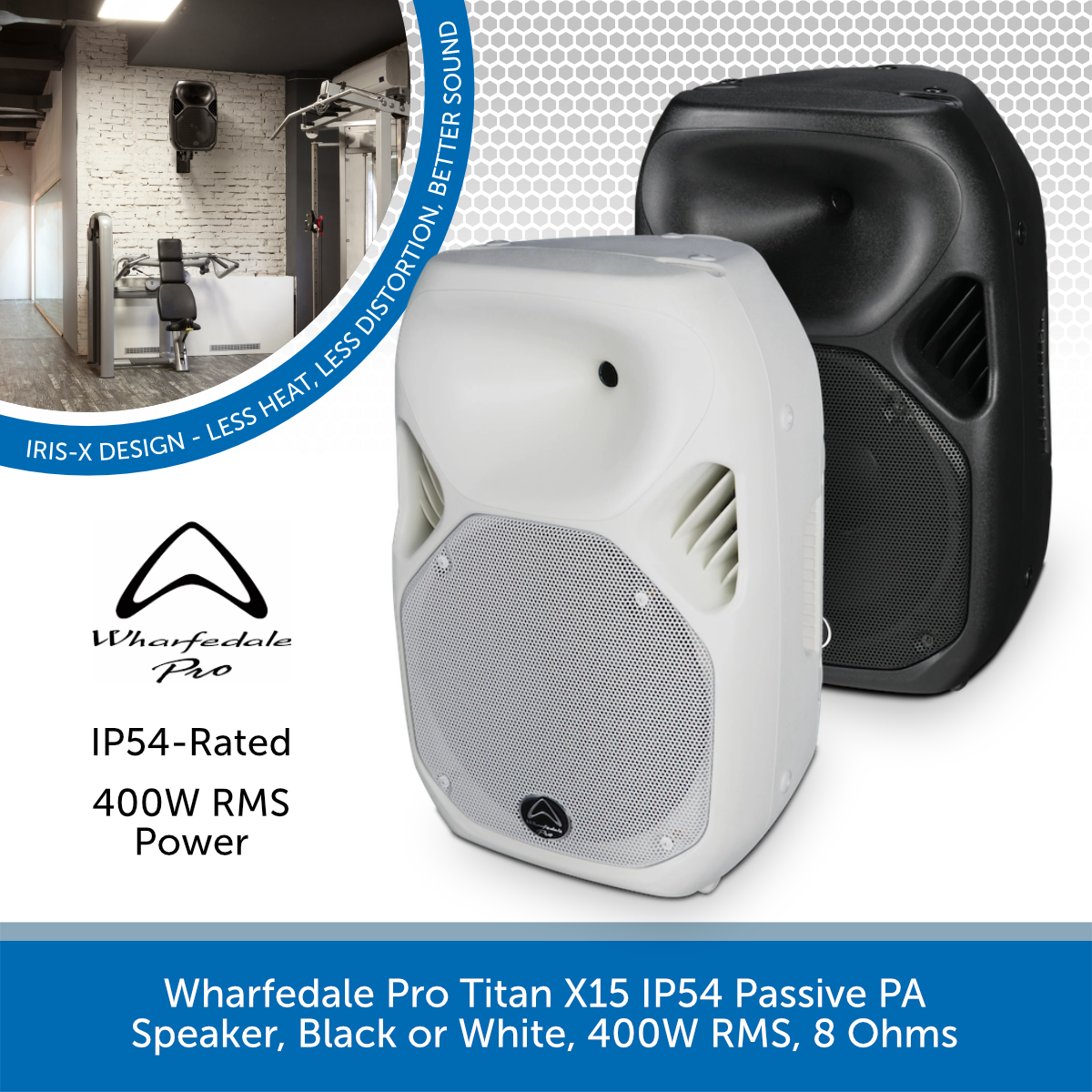 Wharfedale Pro Titan X15 Passive IP54 PA Speaker | Audio Volt