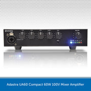 Adastra UA60 Compact 60W 100V Mixer Amplifier