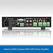 Adastra UA60 Compact 60W 100V Mixer Amplifier