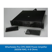 Wharfedale Pro CPD 2600 Power Amplifier, 2600W RMS, 4-8 Ohms