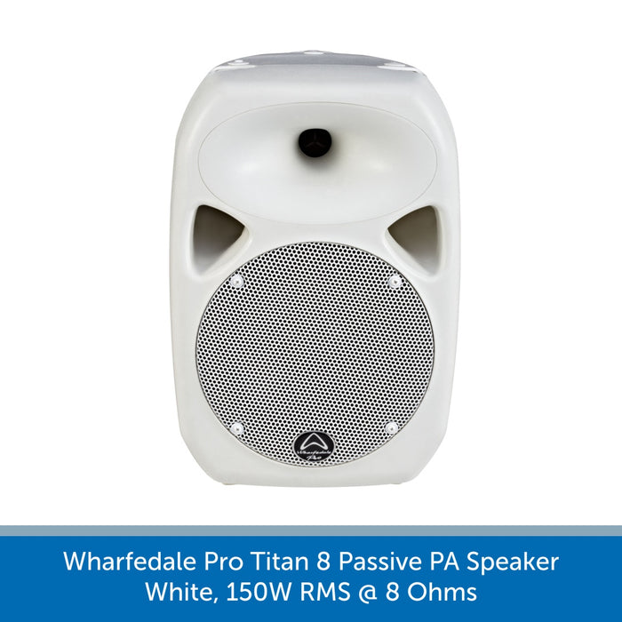 Enceinte Passive Wharfedale Pro Titan 8 – 150W RMS, 8 Ohms, Pour Sonorisation Live Ou Studio