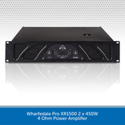Wharfedale Pro XR1500 2 x 450W 4 Ohm Power Amplifier
