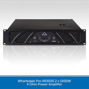 Wharfedale Pro XR3000 2 x 1000W 4 Ohm Power Amplifier