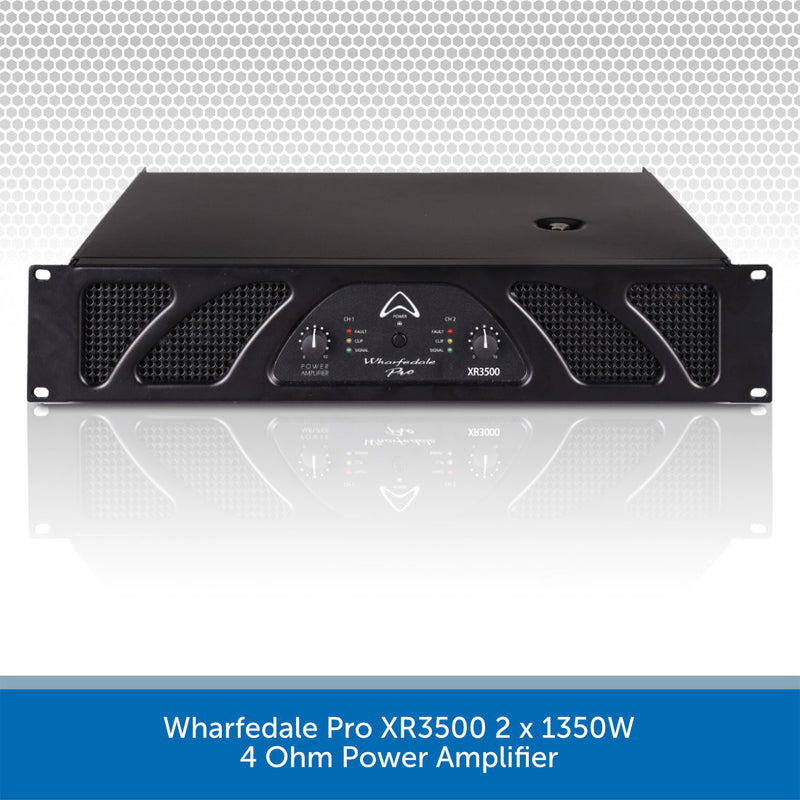 Wharfedale Pro XR3500 2 x 1350W 4 Ohm Power Amplifier