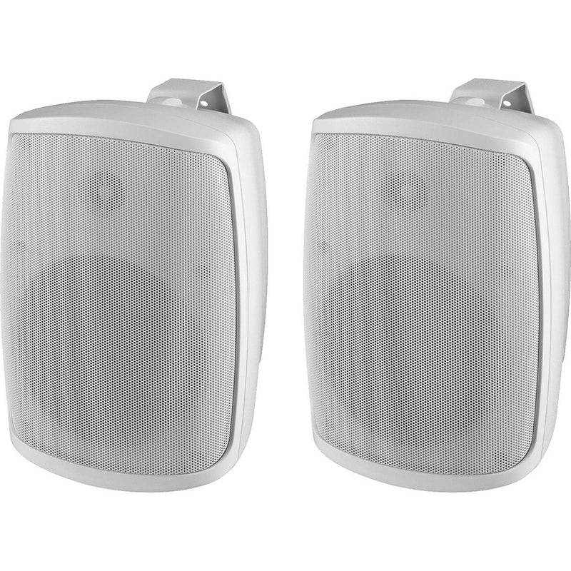 Monacor WALL/SW & WALL/WS Series Compact 100v Background Music Wall Speakers (Pair) - Black or White