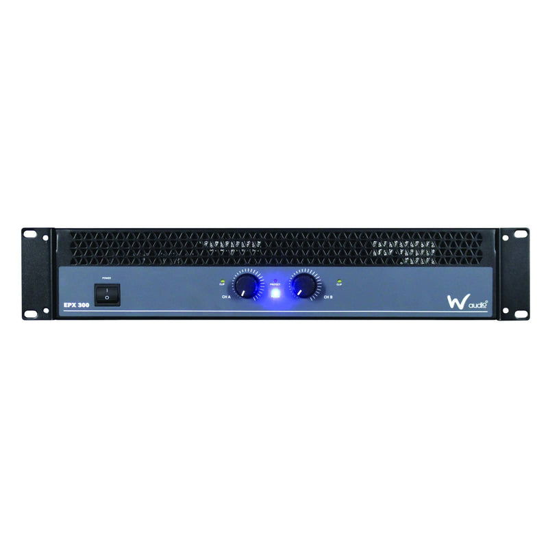 W-Audio EPX 300 Stereo Power Amplifier 2 x 150W, 4-8 Ohms